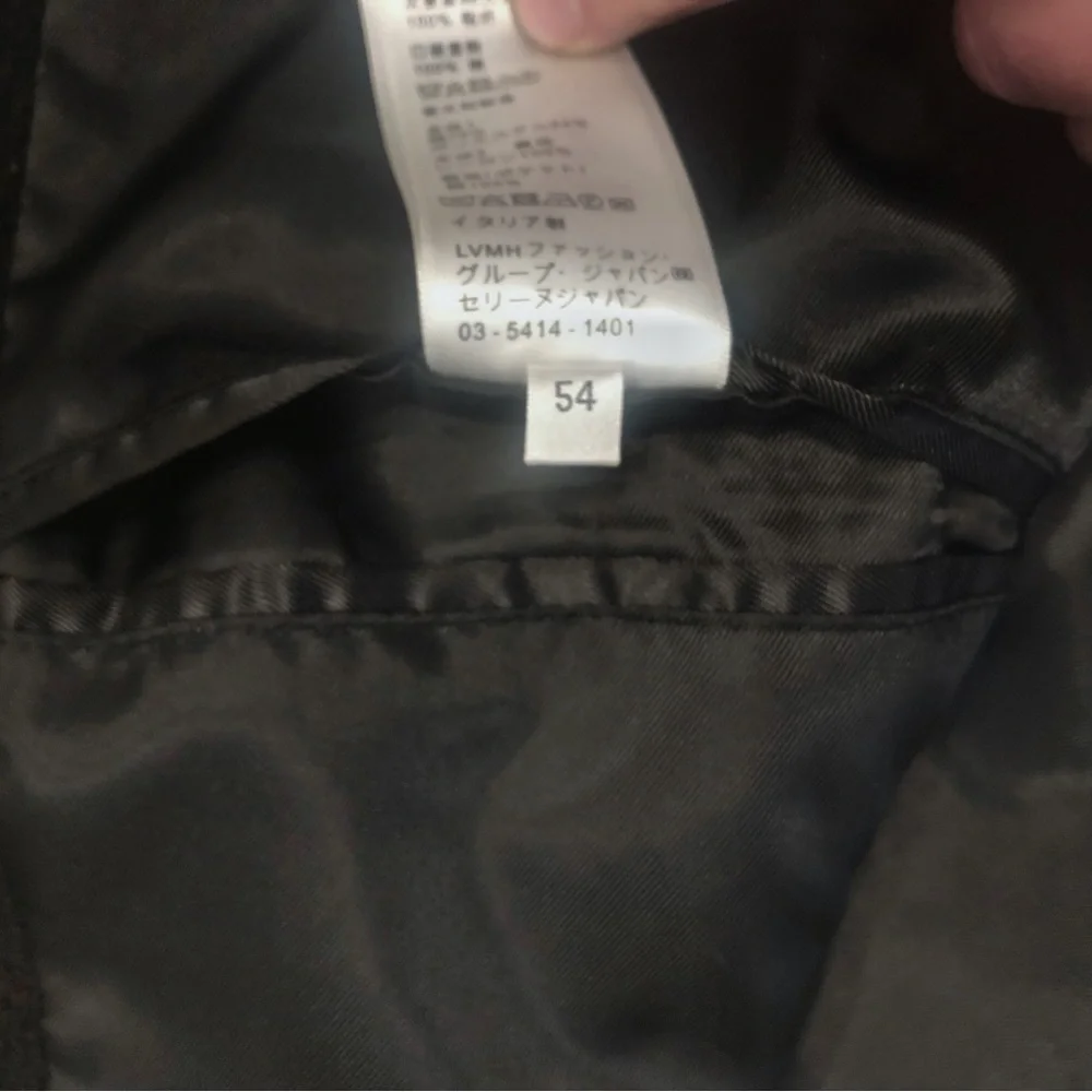 Celine x Hedi Slimane Black Western Teddy Varsity Jacket US L / EUR 54 - Picture 9 of 10